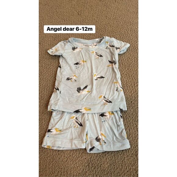 Angel Dear 6-12m bamboo PJ set - Picture 1 of 1